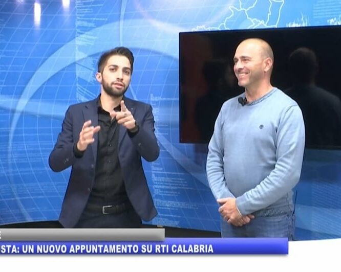 Esperimenti in studio per RTI Calabria